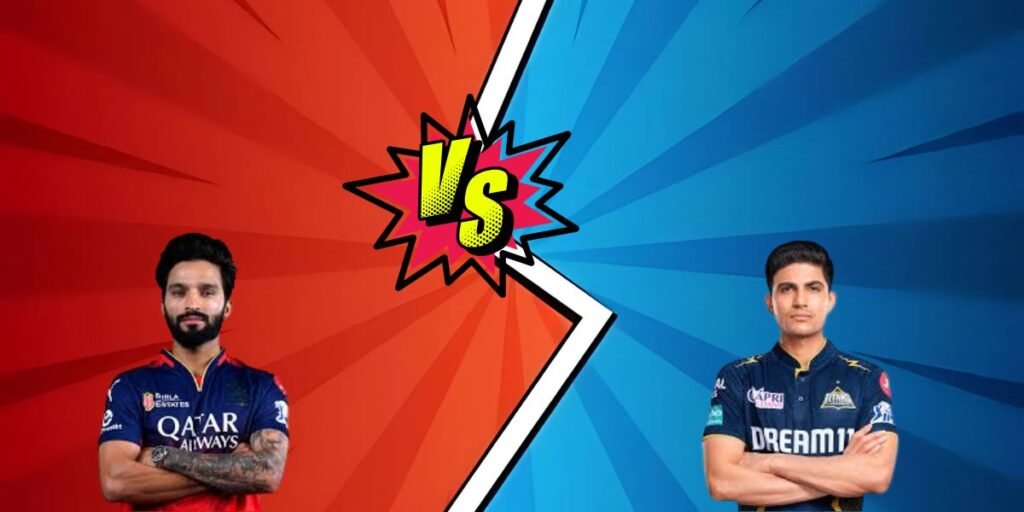 Royal Challengers Bengaluru vs Gujarat Titans Match Scorecard