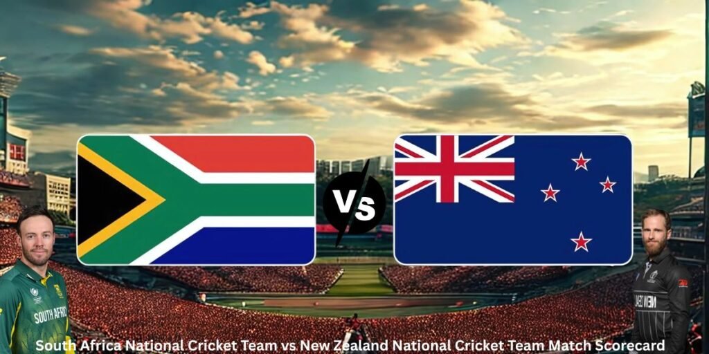 South Africa National Cricket Team vs New Zealand National Cricket Team Match Scorecard