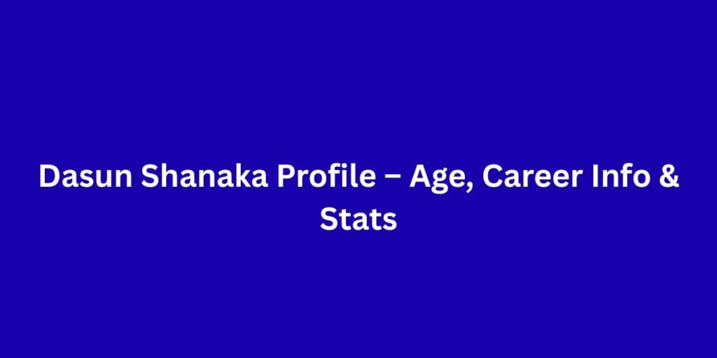 Dasun Shanaka