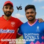 Rajasthan Royals vs Punjab Kings Match Scorecard 