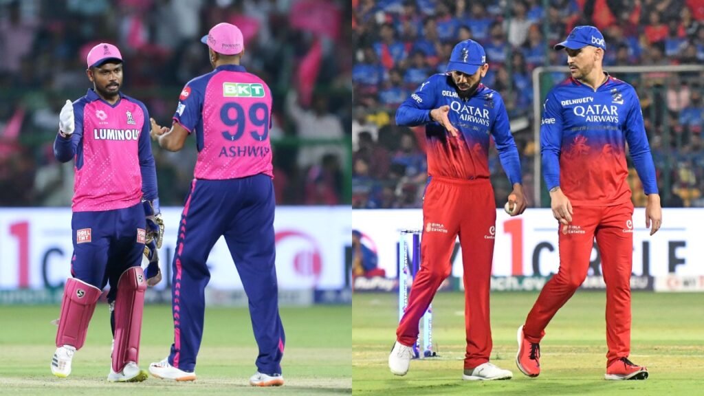 RR vs RCB Head to Head