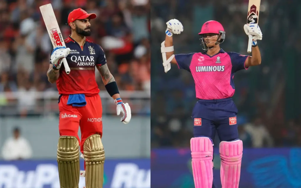 RR vs RCB Head to Head