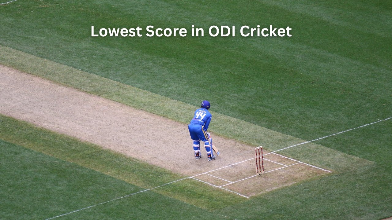 Lowest Score in ODI Cricket