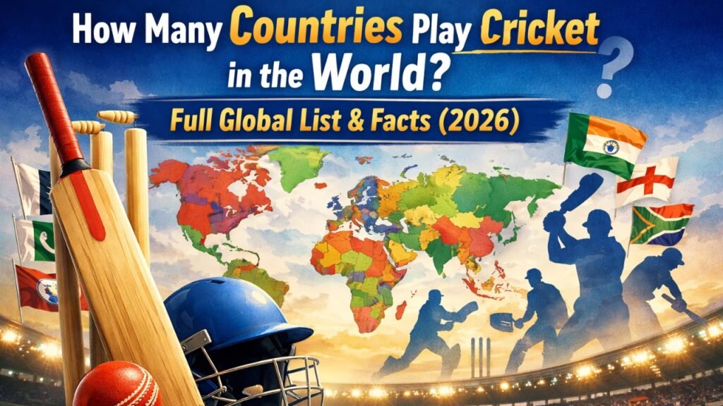 how many countries play cricket
